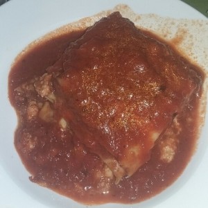Lasagna de pollo