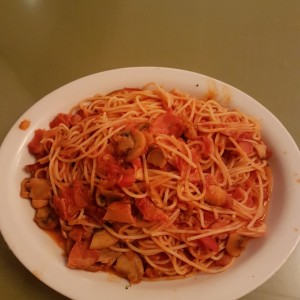 Spaghettini Matriciana
