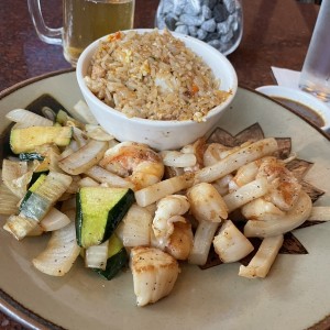 Surf Side con arroz frito