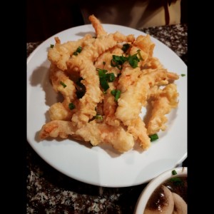 Camarones tempura 