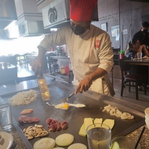 preparando la comida