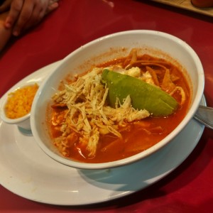 sopa de tortilla