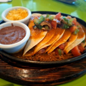Enchiladas veganas