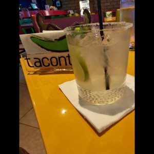 Margarita en la roca