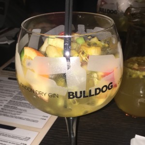 Sangria de vino blanco