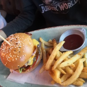 Hamburguesa bourbon