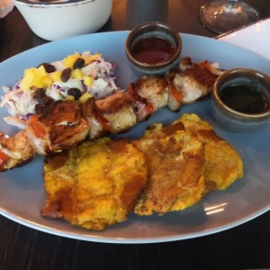 Pinchos de pollo