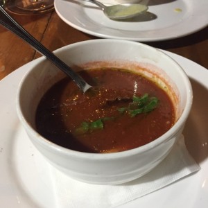 sopa de tomate