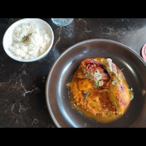 Pollo horneado
