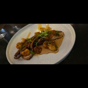 Pulpo a la parrilla