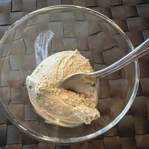 Helado de pistacho