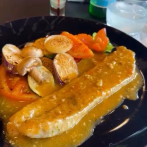 Plato Fuerte - Corvina al Ajillo