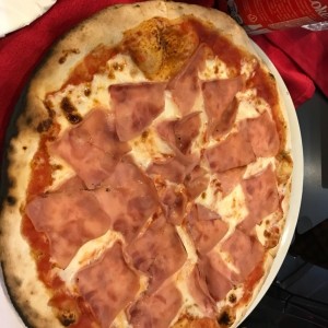 pizza de prosciutto