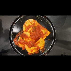 Ravioli con Hongo porcini