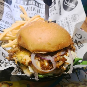 Hamburguesa hawaiana
