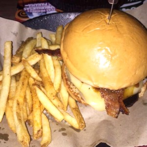 4 Cheese Bacon Burger