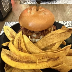 Old fashioned burger 