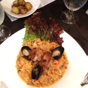 Rosotto de mariscos