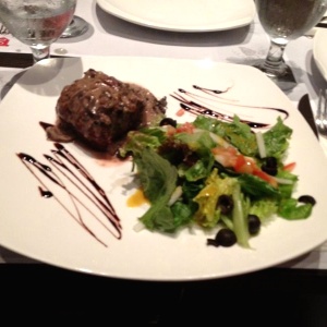 Filete de res con hongos