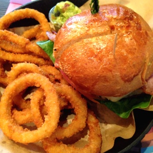 4 cheese & bacon burguer