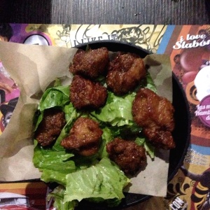 Mini pork bites