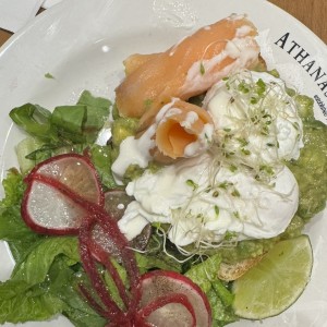 Huevos pochados