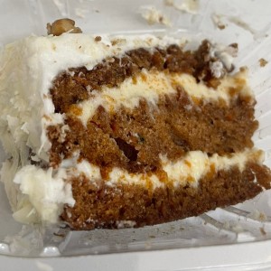 Carrot cake bizcocho