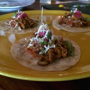 Entradas - Brisket Tacos