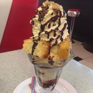 No me olvides con sirope de chocolate