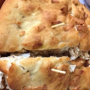 Emparedado de Pollo en Hojaldre
