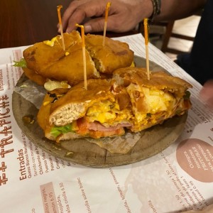 Emparedado de tortilla