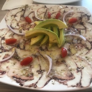 Carpaccios - Carpaccio de Pulpo