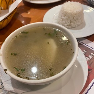 Sancocho con arroz