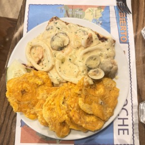 Filete de Corvina a la Vasca
