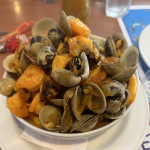 Almejas a la marinera