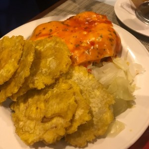pollo estilo parmigiano