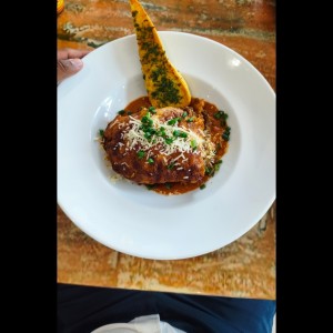 lasagna en salsa rosada