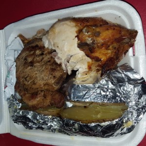doradito mix con papa asada