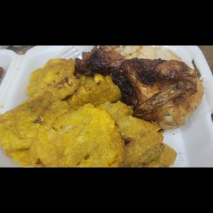 Platos - 1/4 de Pollo con patacones