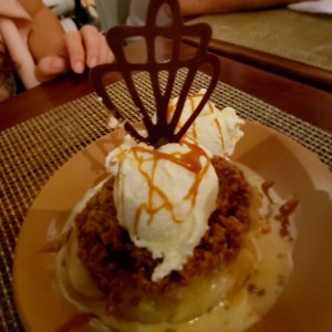 crocante de manzana