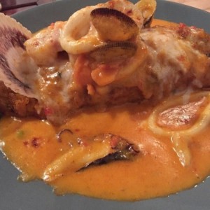 TACU TACU DE MARISCOS