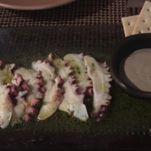 tiradito de pulpo