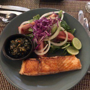salmon a la parrilla