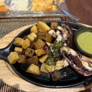 Pulpo a la parilla