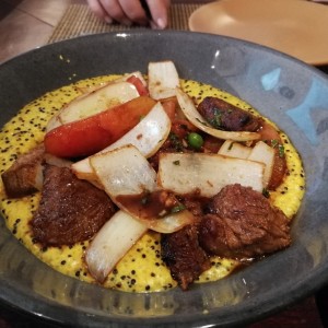 RISOTTO DE QUINOA CON LOMO SALTADO