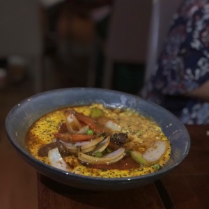 RISOTTO DE QUINOA CON LOMO SALTADO
