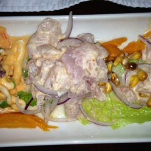 Tres ceviches