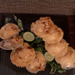 CONCHAS A LA PARMESANA  (10 unid.)