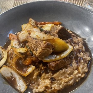 Rissoto de Quinoa con Lomo Saltado