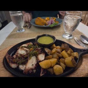 pulpo al la parrillla